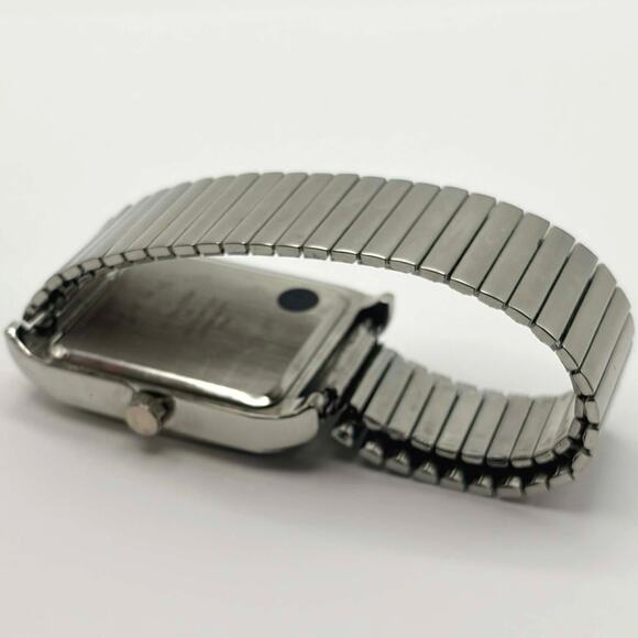 Silver Rectangle Men’s Watch - Picture 4 of 4
